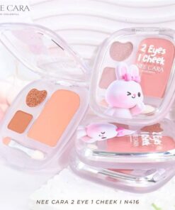 N416 Nee cara 2eyes 1 cheek นี คารา บี คัลเลอร์ฟูล2 อายส์ 1ชีค 1+1+4.5g
