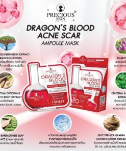 Precious skin dragon's blood acne scar ampoule mask 30gx10pcs