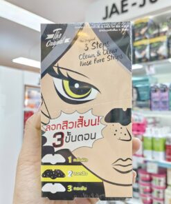 The original 3 steps cleam&clear nose pore strips