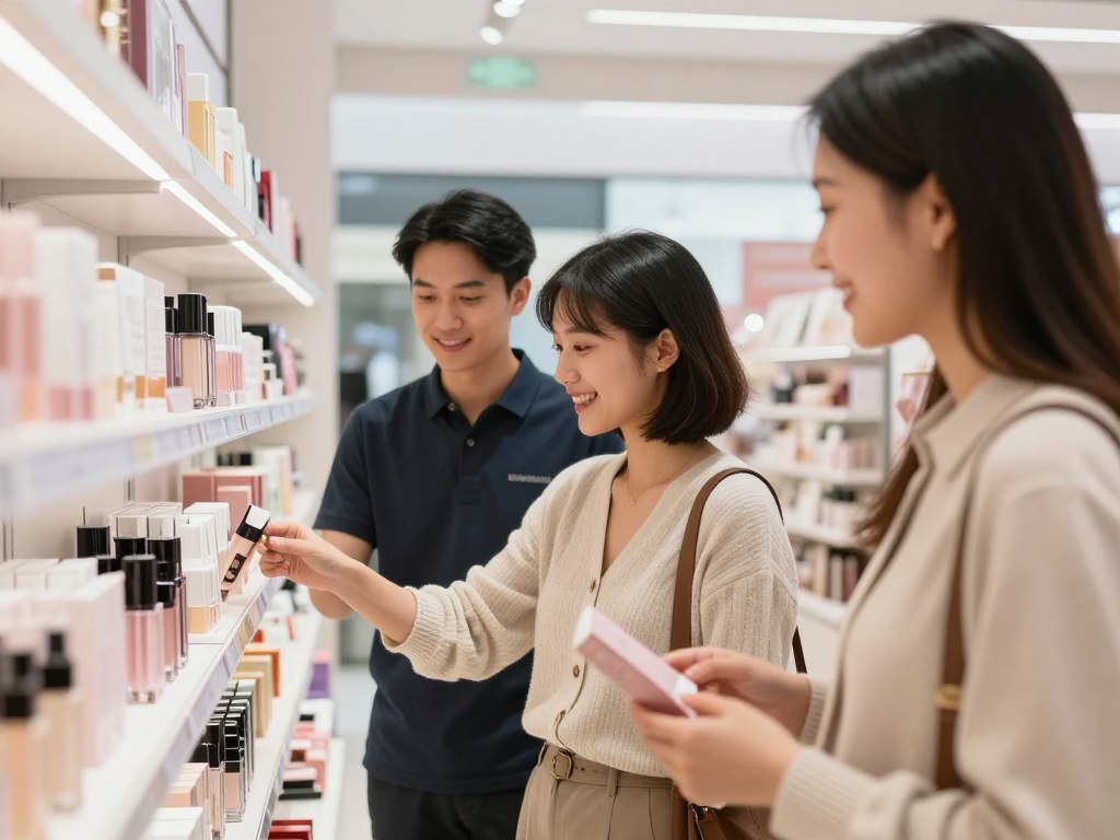 Happy customers shopping at Jaeju Shop Home Page store Happy customers shopping at Jaeju Shop Home Page store
