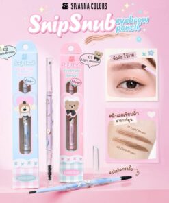 HF204 SIVANNA COLORS SNIPSNUB EYEBROW PENCIL