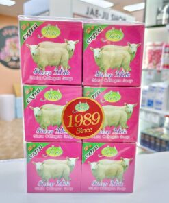 Jam sheep milk gluta collagen soap 65x12pcs
