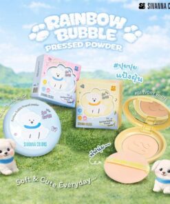 HF853 Sivanna colors painbow bubble pressed powder ซีเวนน่า คัลเลอร์ส เรนโบว์ บับเบิ้ล เพรสด์ พาวเดอร์ 5.5g.