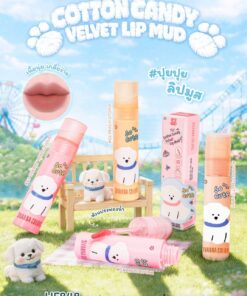 HF848 Sivanna colors cotton candy velvet lip mud ซีเวนน่า คัลเลอร์ส คอตตอน แคนดี้ เวลเวท ลิป 3.5g.