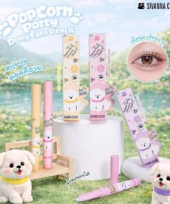 HF855 Sivanna colors popcorn party colly eyes pencil ซีเวนน่า คัลเลอร์ส ป๊อปคอร์น ดอลลี่ อายส์ 0.54g.