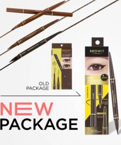 Browit high technique duo eyeliner#taupe brown 0.45ml+0.08g.