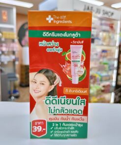 The Ingerdients dd cream watermelon gluta cica spf 50 pa+++ 7gx6pcs