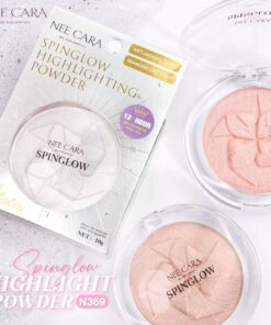Nee cara spinglow highlighting powder นี คารา บี คัลเลอร์ฟูล สปรินโกลว์ ไฮไลท์ติ้ง พาวเดอร์ 10g.