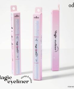 OD3015 odbo magic eyeliner stamp&swipe โอดีบีโอ เมจิก อายไลเนอร์ แสตมป์ แอนด์ สไวป์ 1+1ml.