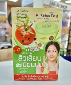 Smooto tomato aloe snail jelly scrub สมูทโตะ โทเมโท อโล สเนล เจลลี่ สครับ 50gx4pcs