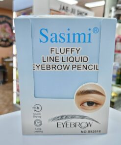 S92018 Sasimi fluffy line liquid eyebrow pencil ซาซิมิ ฟลัฟฟี่ ไลน์ ลิควิด อายโบรว์ เพนซิล 0.6ml.