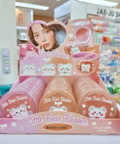 JH-3852 Hasaya girl litte bear blusher ฮาซายา เกิร์ล ลิตเติ้ล แบร์ บลัชเชอร์ 5gx24pcs