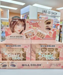 MC 5065 Mila color eyeshadow palette มิลา คัลเลอร์ คิวปิด คลับ อายแชโดว์ 12gx12pcs