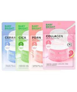 Baby bright jelly toner pad เบบี้ไบร์ท เซราไมด์เจลลี่โทนเนอร์แพด 33gx6pcs