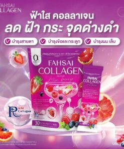 Fahsai collagen brand mix berry ฟ้าใส คอลลาเจน 10gx30sachets