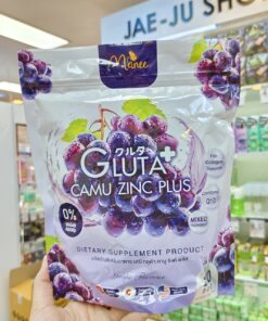 Manee gluta camu zinc plus dietary supplement product มณี กลูต้า คามู ซิงค์ พลัส10gx20pcs