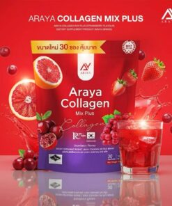 AY Araya collagen mix plus อารยา คอลลาเจน มิกซ์ พลัส 10gx30pcs