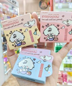 HF837 Sivanna colors puppy four-color eyeshadow  ซีเวนน่า คัลเลอร์ส พัพพี/โฟร์-คัลเลอร์ส อายแชโดว์ 4.1g