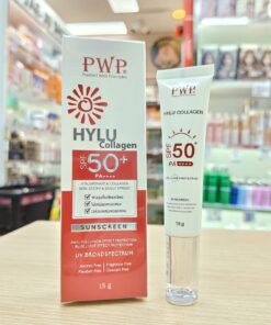 PWP Hylu Collagen SPF50+PA++++ พี ดับบลิว พี ไฮลู คอลลาเจน เอสพีเอฟ 50+พีเอ++++ 15g