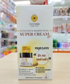 Pinnara since 2012 intensive whitening super cream พิณนารา ซินส์2012 อินเทนซีฟ ไวท์เทนนิ่ง ซุปเปอร์ ครีม 7mlx6pcs