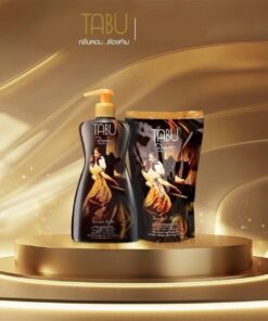TABU shower cream silky smooth and moisturizing ครีมอาบน้ำตาบู ซิลกี้ สมูท แอนด์ มอยส์เจอร์ไรซิ่ง 500ml+400ml