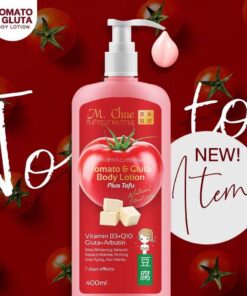 M.Chue Tomato Tofu Body Lotion เอ็ม.จู โทเมโท โทฟุ บอดี้ โลชั่น 400ml.