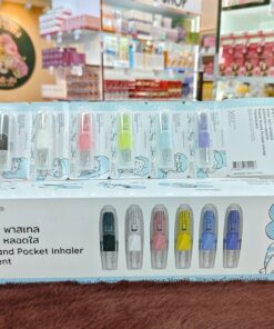 Pastel Brand Pocjet inhaler -transparent (box 60pcs ) 6 box / ctn