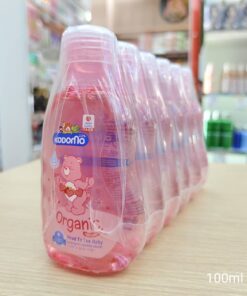 Kodomo oganiku premium organic head to toe bady 100mlx6pcs โคโดโม สีชมพู
