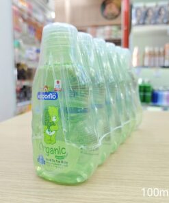 Kodomo organic jojoba oil head to toe bady 100mlx6pcs โคโดโม สีเขียว