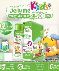 J 185 c jelly me keods veggy mix fiber 2500mg sugar 30gx12pcs