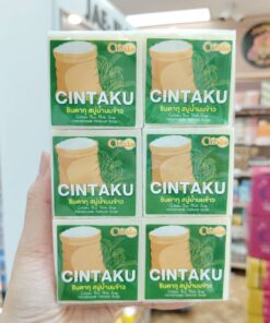 Cintaku rice milk soap ซินตากุ สบู่น้ำนมข้าว 60gx12pcs