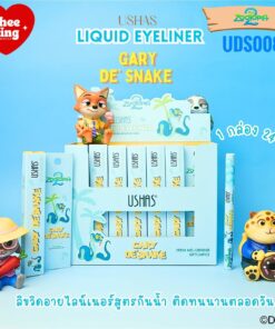 Ushas zootopia liquid eyeliner ยูสซาส ซูโทเปีย ลิควิด อายไลเนอร์ #01 black