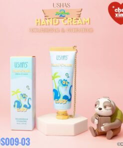 ushas hand cream crema de mano ยูสซาส แฮนด์ครีม สีฟ้า 45g