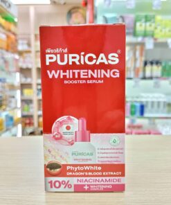 Puricas whitening booster serum เซรั่มบำรุงผิวหมองคล้ำ 7mlx6pcs