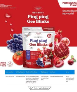 Ping ping g blinks collagen dipeptide coenzyme 10gx30pcs