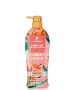A bonne perfume whitening lotion เอ บอนเน่ เพอร์ฟูม ไวท์เทนนิ่ง โลชั่น #carrot peach 500ml