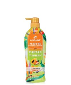 A bonne perfume whitening lotion เอ บอนเน่ เพอร์ฟูม ไวท์เทนนิ่ง โลชั่น #papaya turmeric 500ml