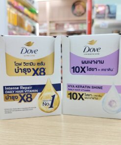 Dove hair vitamin 1mlx6cap โดฟ เคราติน