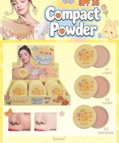 NO.S93051 Sasimi compact powder ซาซิมิ พาวเดอร์ 13gx24pcs