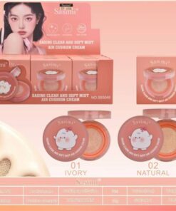 NO.S93048 Sasimi clear and soft mist air cushion cream ซาซิมิ เคลียร์ แอนด์ ซอฟท์ มิสท์ แอร์ คูชชั่น 10g