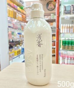 ASAKA prunus lannesiana amino acid shampoo อาซากะ แชมพูผมนุ่มสวย500g
