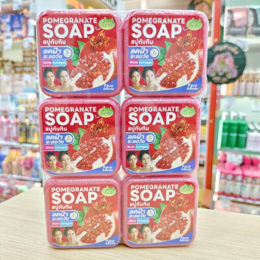 05. Jam pomegranate gluta collagen soap