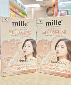 Mille corrector&concealer มิลเล่ คอร์เรคเตอร์ คอนซีลเลอร์ซอง 3x3g