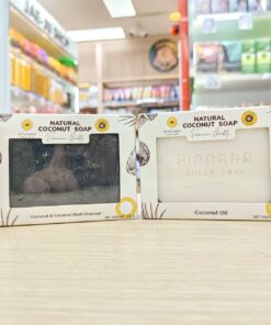 Pinnara since 2012 natural coconut soap พิณนารา สบู่โคโค่นัท 100g