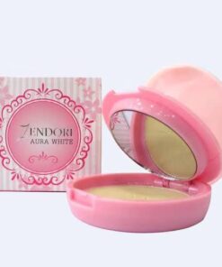 Zendori aura white เซนโดริ ออร่า ไวท์ พาวเดอร์กล่องชมพู 8g/x6pcs