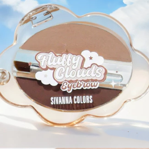 HF236 Sivanna colors fluffy clouds eyebrow ฟลัฟฟิ คลาวส์ อายบราว  0.9gx2 - 01.Light