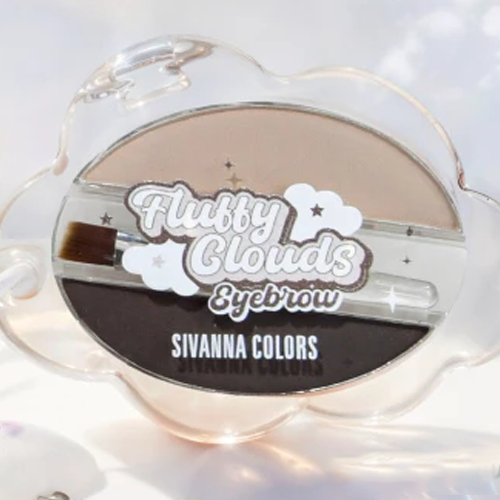 HF236 Sivanna colors fluffy clouds eyebrow ฟลัฟฟิ คลาวส์ อายบราว  0.9gx2 - 03.Dark