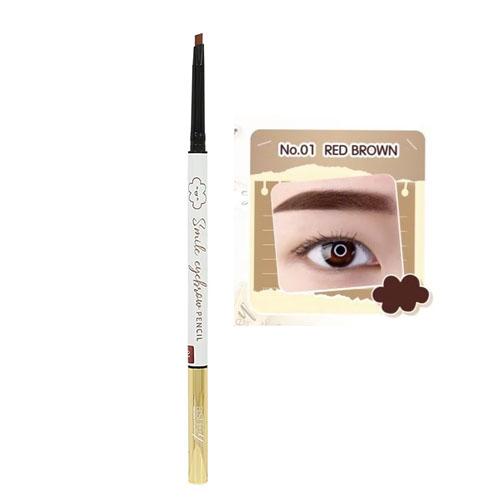 ashley smile eyebrow pencil แอชลี่ย์ สมาย อายโบรว์ เพ็นซิล - No.1 Red brown