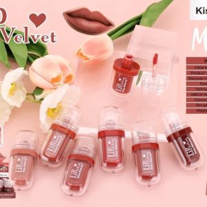 Kiss Beauty Soft Finish and Creamy Fel Lip Velvet X Box