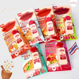Thai moni shield up matte tint spf50+pa+++ลิปแมตต์กันแดด 2.4g.